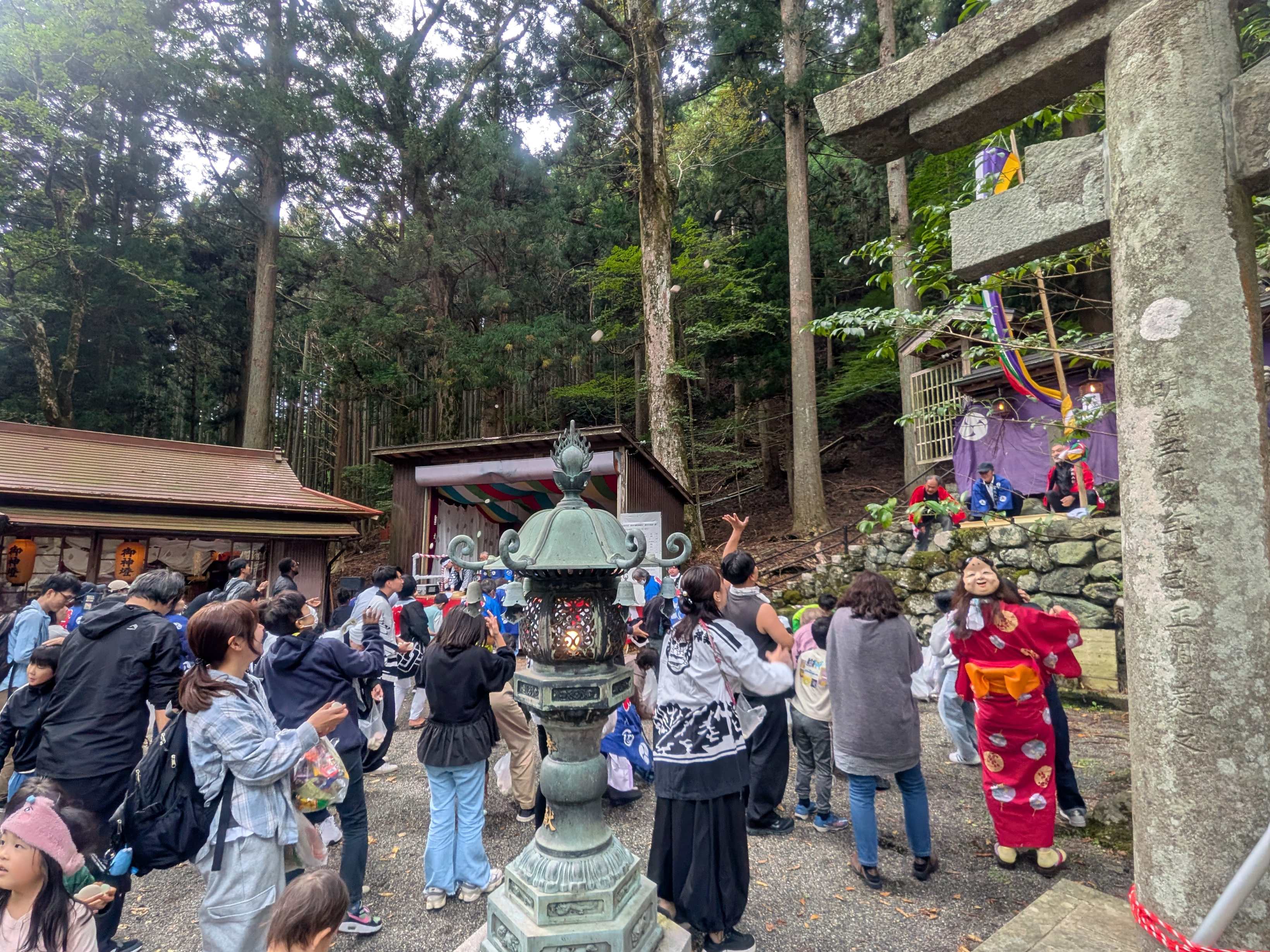 餅撒き
